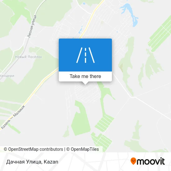 Дачная Улица map