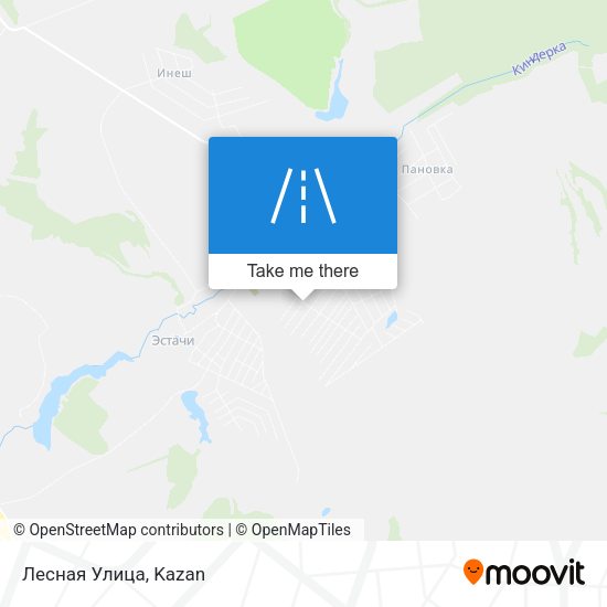 Лесная Улица map