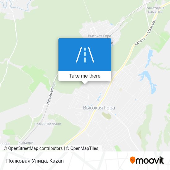 Полковая Улица map