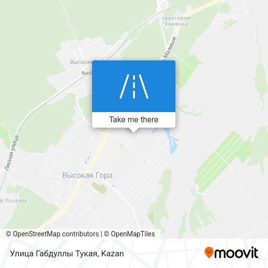 Улица Габдуллы Тукая map