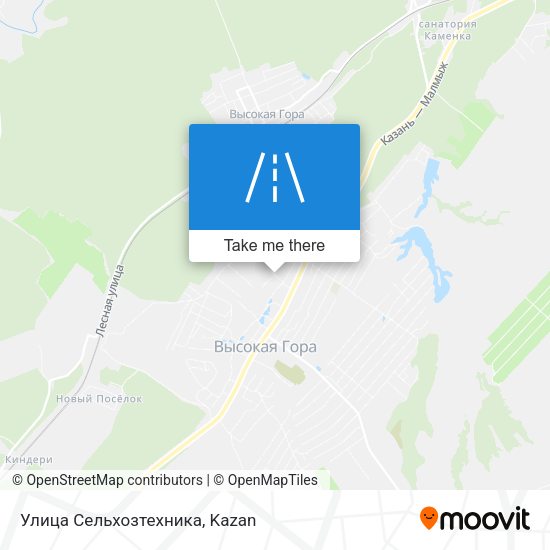 Улица Сельхозтехника map