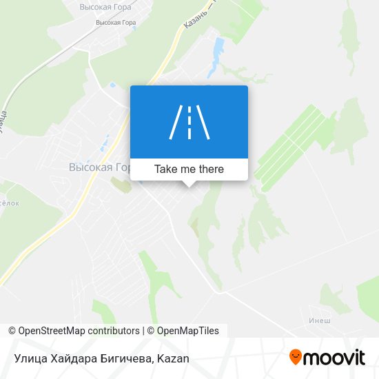 Улица Хайдара Бигичева map