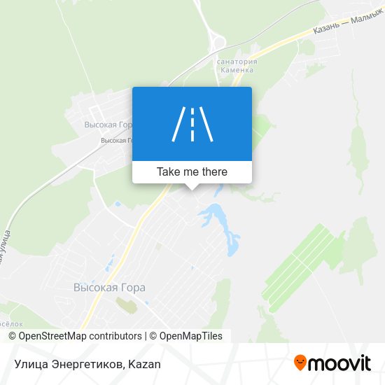 Улица Энергетиков map