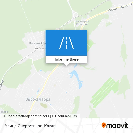 Улица Энергетиков map