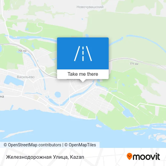 Железнодорожная Улица map