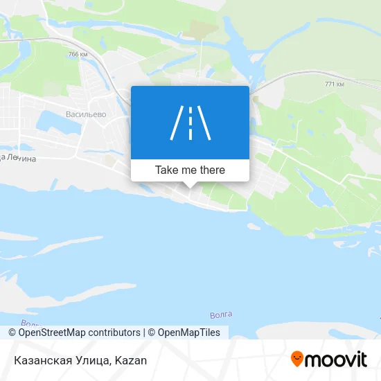 Казанская Улица map