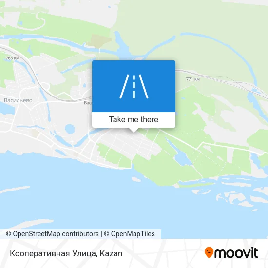 Кооперативная Улица map
