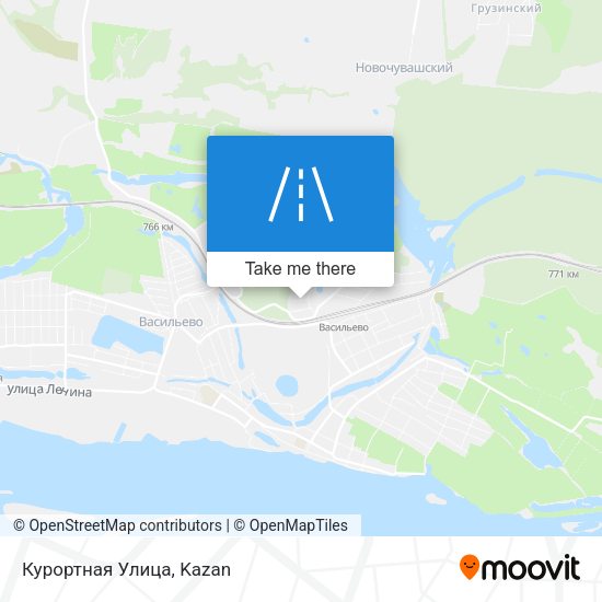 Курортная Улица map