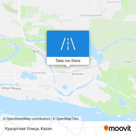 Курортная Улица map