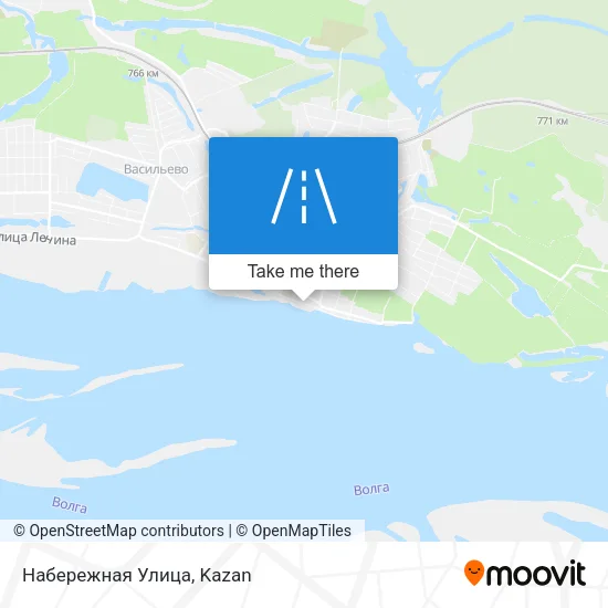 Набережная Улица map