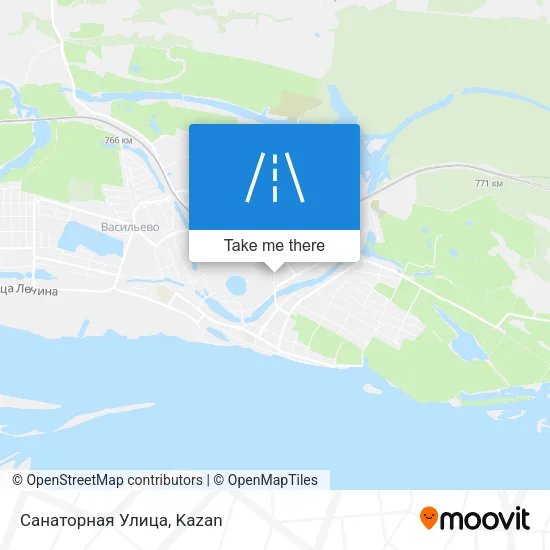 Санаторная Улица map