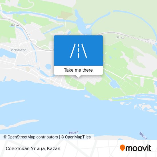 Советская Улица map