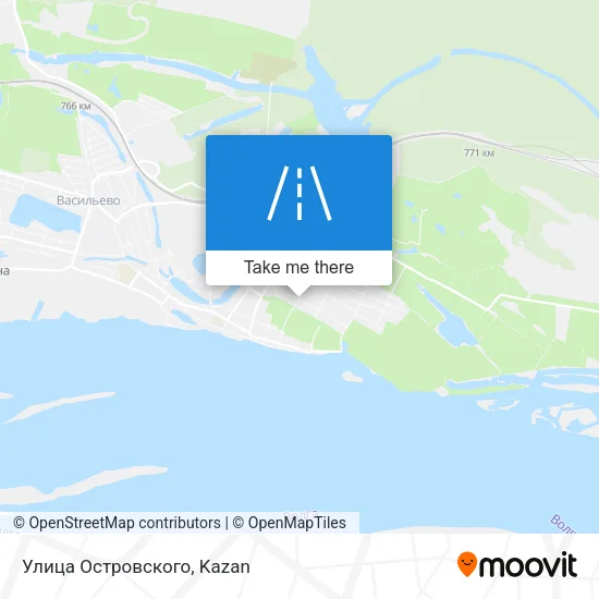 Улица Островского map