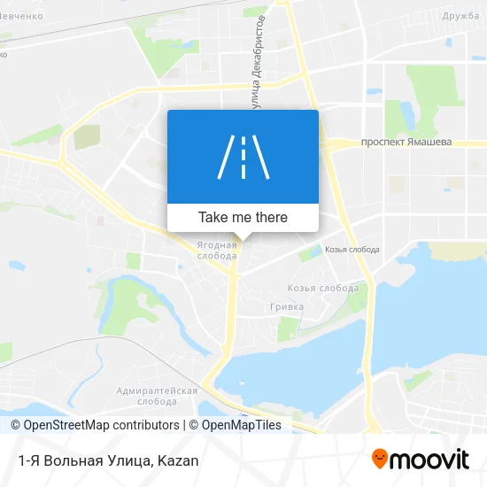 1-Я Вольная Улица map