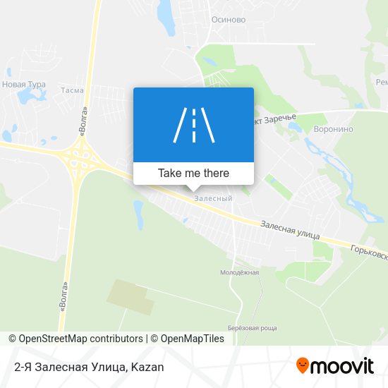 2-Я Залесная Улица map