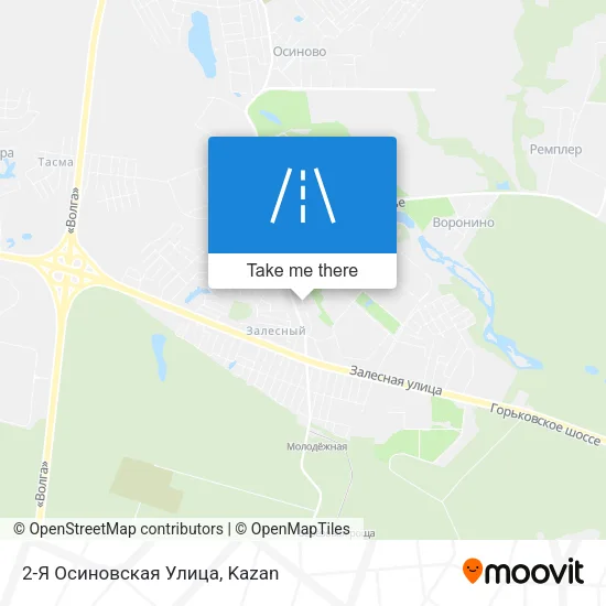 2-Я Осиновская Улица map