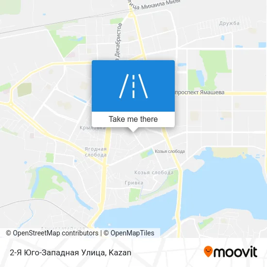 2-Я Юго-Западная Улица map