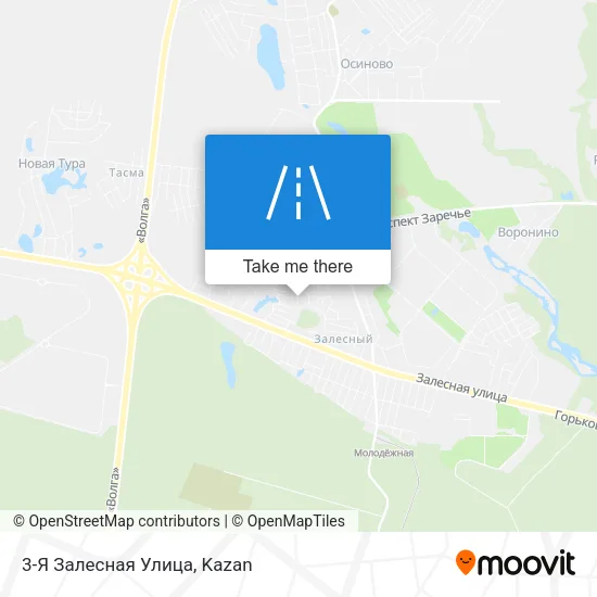 3-Я Залесная Улица map