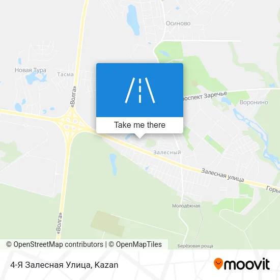4-Я Залесная Улица map