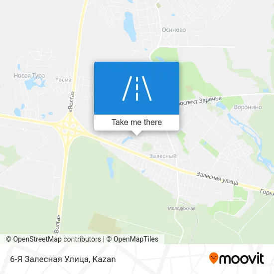6-Я Залесная Улица map