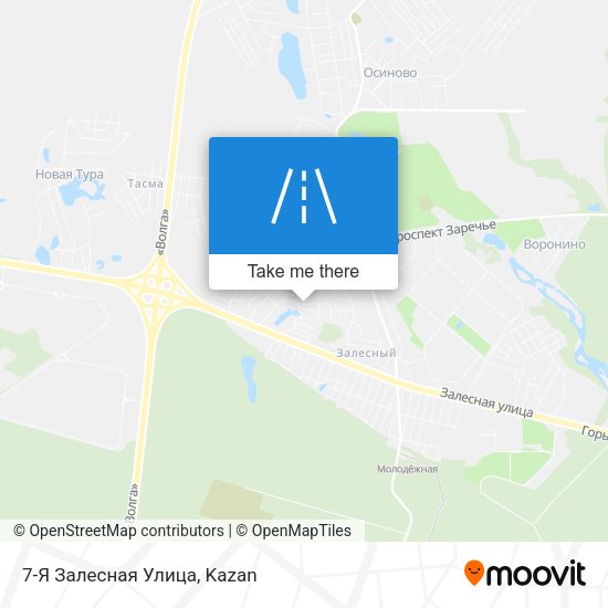 7-Я Залесная Улица map