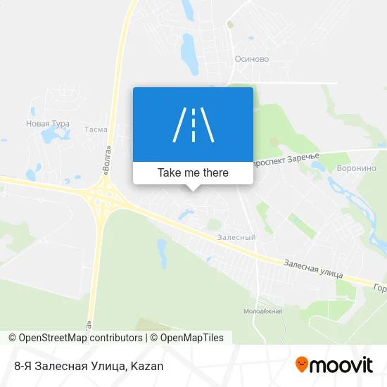 8-Я Залесная Улица map