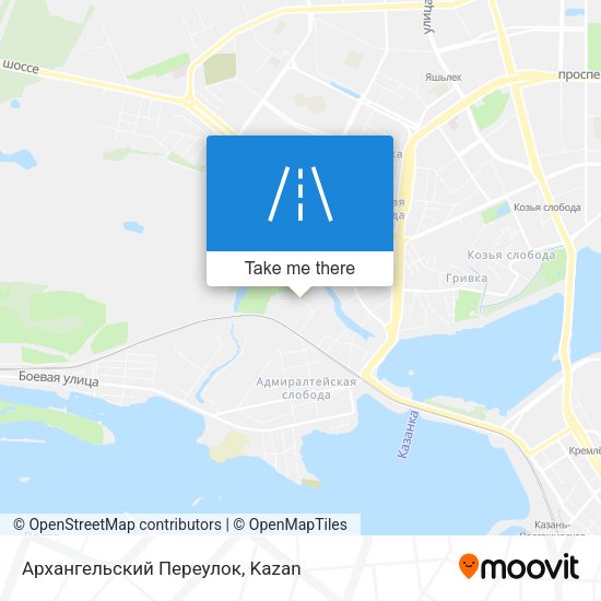Архангельский Переулок map