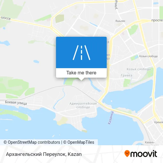 Архангельский Переулок map
