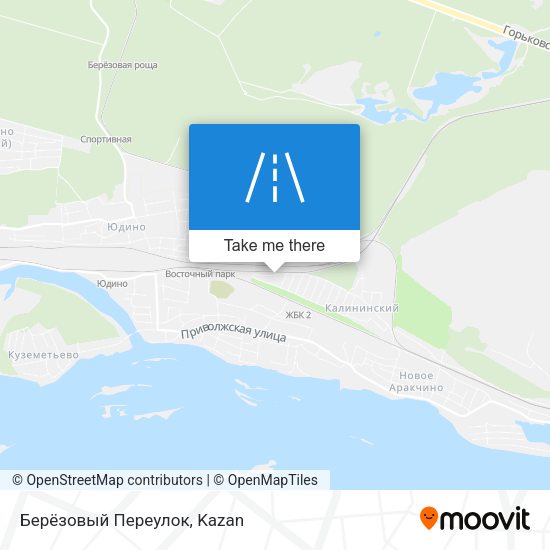 Берёзовый Переулок map
