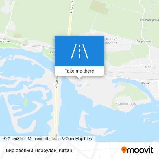Бирюзовый Переулок map