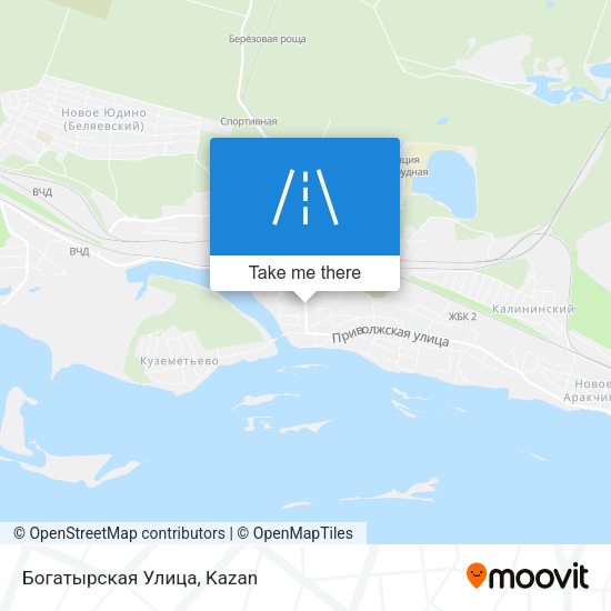 Богатырская Улица map