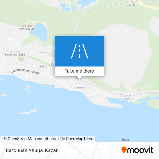 Вагонная Улица map