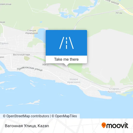 Вагонная Улица map