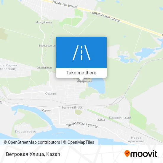 Ветровая Улица map