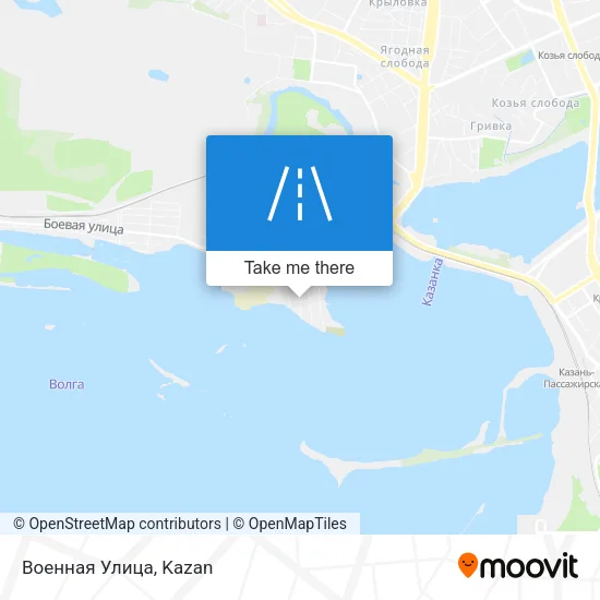 Военная Улица map