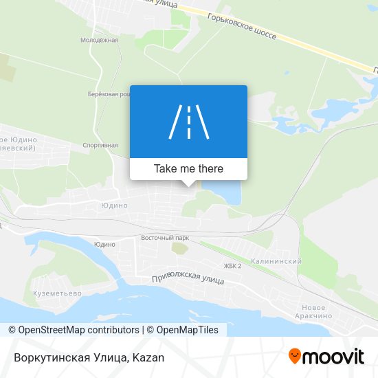 Воркутинская Улица map