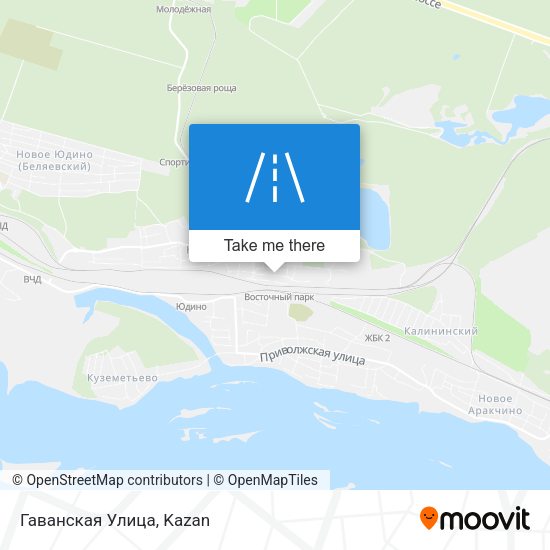 Гаванская Улица map