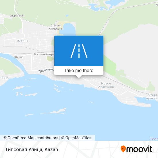 Гипсовая Улица map