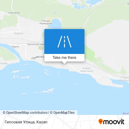 Гипсовая Улица map