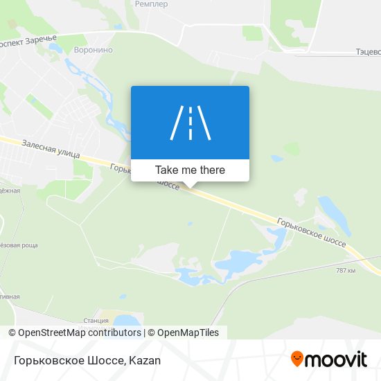 Горьковское Шоссе map