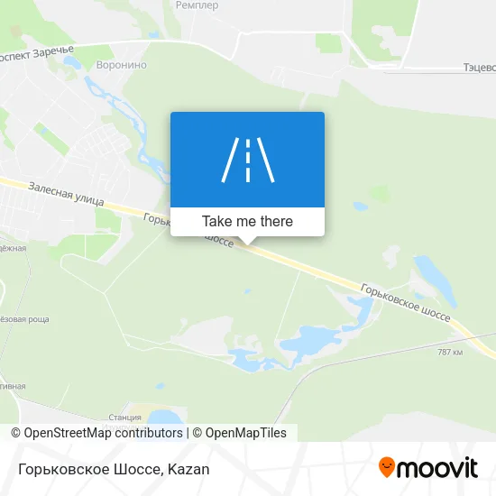 Горьковское Шоссе map