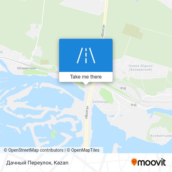 Дачный Переулок map