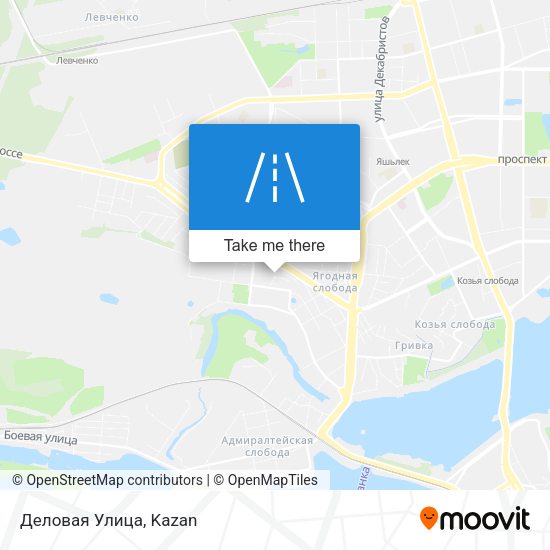 Деловая Улица map