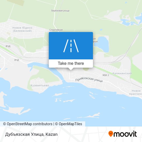 Дубъязская Улица map