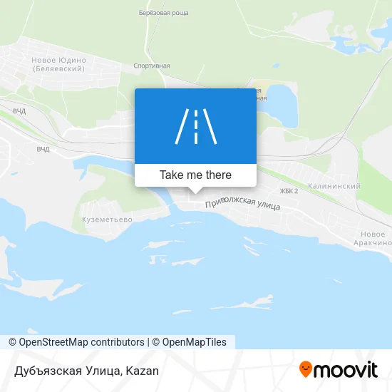 Дубъязская Улица map
