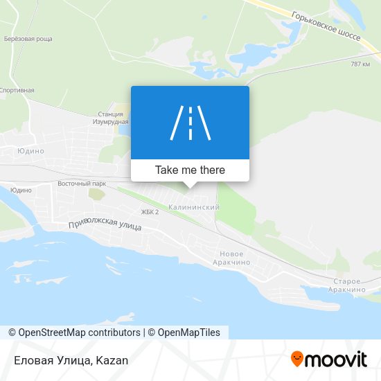 Еловая Улица map