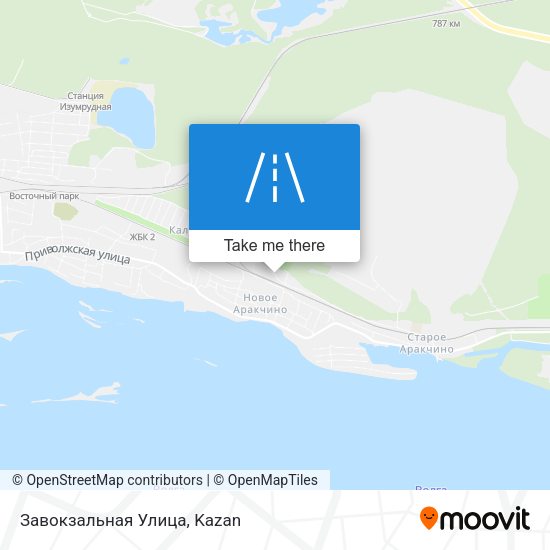 Завокзальная Улица map