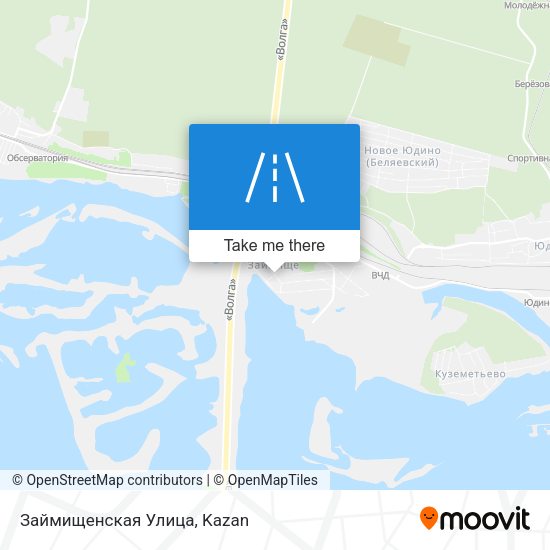 Займищенская Улица map