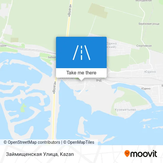Займищенская Улица map