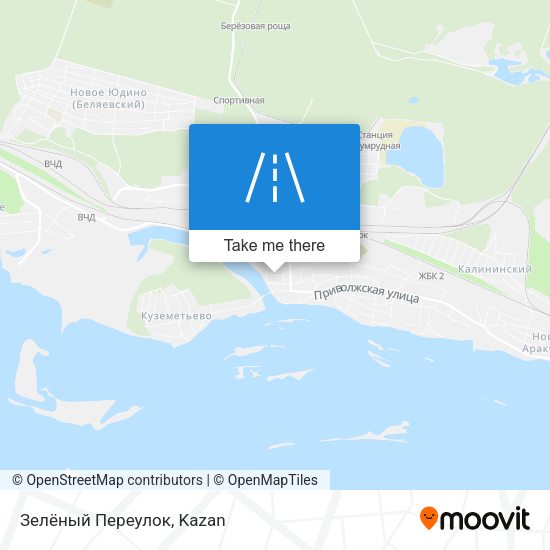Зелёный Переулок map
